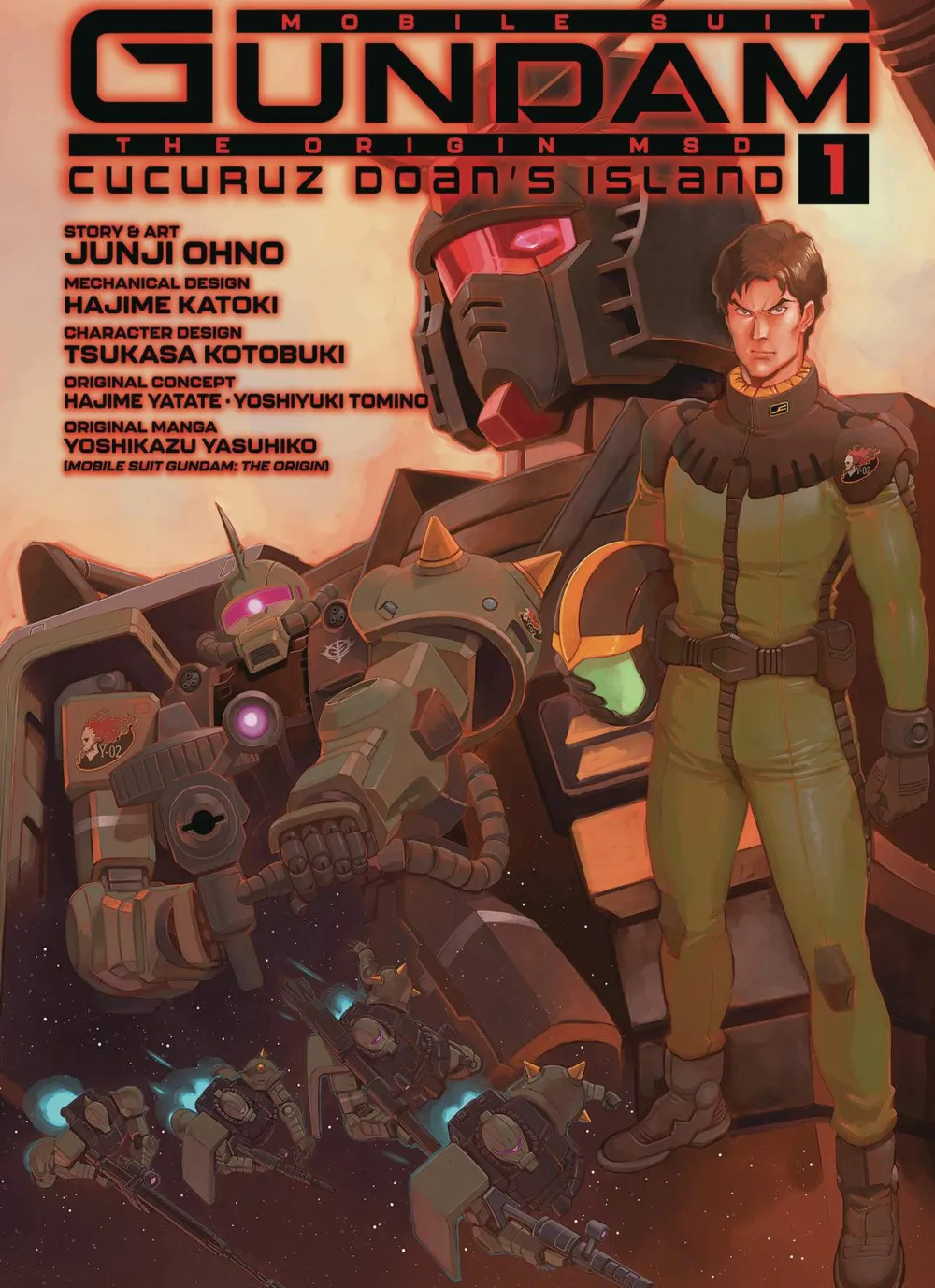 Junji Ohno Science Fiction^Gundam Origin Msd Cucuruz Doans Island Vol. 01