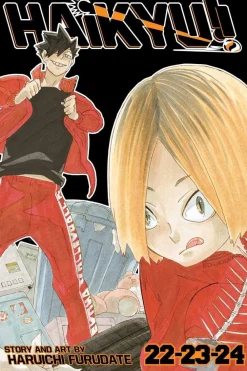 Haruichi Furudate Haikyu!! (3-in-1 Edition), Vol. 8: Includes vols. 22, 23 & 24* Sport