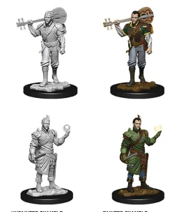 WizKids Karakterer^Half-Elf Male Bard (Wave 12) Dungeons & Dragons Nolzurs Marvelous Unpainted Miniature Figur