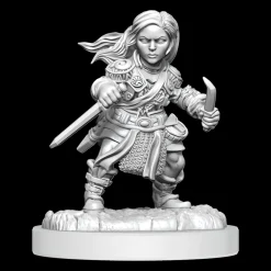WizKids Halfling Female Rogue (Wave 20) Dungeons & Dragons Nolzurs Marvelous Unpainted Miniature* Karakterer