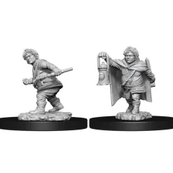 WizKids Karakterer^Halfling Male Rogue (Wave 11) Dungeons & Dragons Nolzurs Marvelous Unpainted Miniature Figur