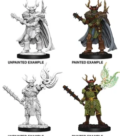 WizKids Half-Orc Male Druid (Wave 10) Pathfinder Deep Cuts Unpainted Miniature* Karakterer