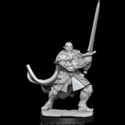 WizKids Karakterer^Half-Orc Male Paladin (Wave 15) Dungeons & Dragons Nolzurs Marvelous Unpainted Miniature Figur