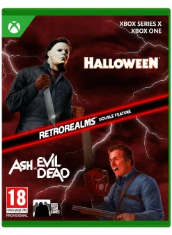 Halloween and Ash vs. Evil Dead Retrorealms Double Feature Tv-Spill^Halloween and Ash vs Evil Dead RetroRealms Double Feature (Xbox)