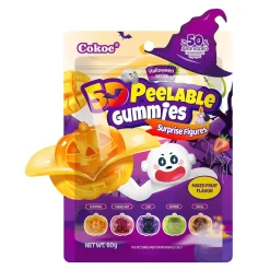 Halloween Peelable Candies Mixed Fruit 60g* Godteri