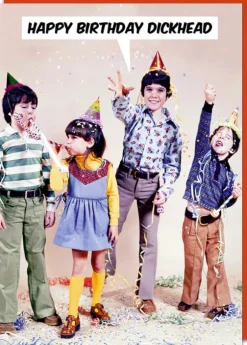 Happy Birthday Dickhead Card* Kort, Bursdag & Anledning