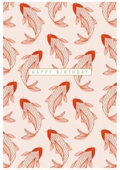 Happy Birthday Koi Carp* Kort, Bursdag & Anledning
