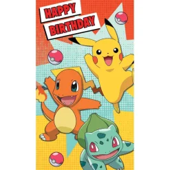 Happy Birthday Pikachu-Charizard-Bulbasaur* Kort, Bursdag & Anledning