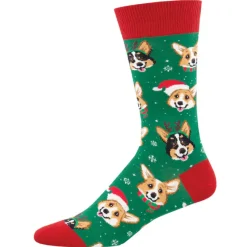 Socksmith Sokker & Fottøy^Happy Pawlidays Green Socks (40-46)