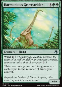 Harmonious Grovestrider (Enkeltkort)* Singles (Løskort)|Singles (Løskort)