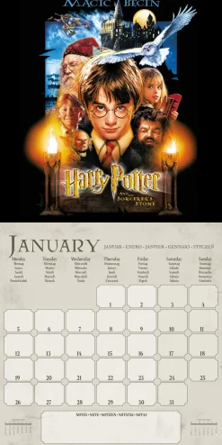 Harry Potter 2026 Square Calendar* Kalendere