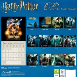 Harry Potter 2026 Square Calendar* Kalendere