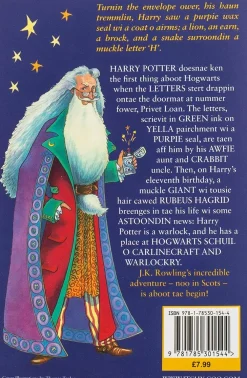 J. K. Rowling Harry Potter and the Philosopher's Stane: Harry Potter and the Philosopher's Stone in Scots* J. K. Rowling