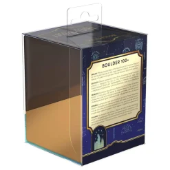 Harry Potter Hufflepuff Boulder Deck Case Standard Size (100+)* Deck-Bokser & Oppbevaring