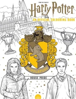 Various Contributors. Harry Potter: Hufflepuff House Pride: The Official Colouring Book* Tegne & Male