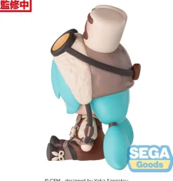 Hatsune Miku Marshmallow Hot Cocoa Fuwa Pett Chibi Figure 10 cm* Samleobjekter