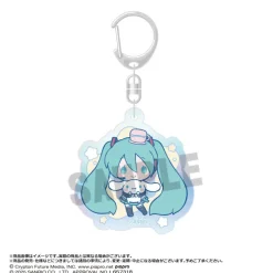 Nøkkelringer^Hatsune Miku x Cinnamoroll Hug Aurora Acrylic Keychain