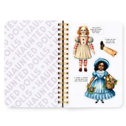 Brass Brass Monkey Barn & Ungdom^Haunted Dolls Sticker Book