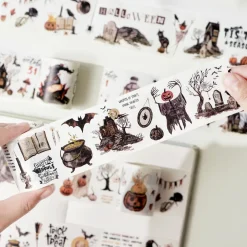 Tilbehør^Haunted House Washi Tape Sticker Set