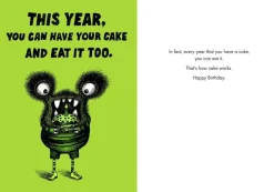 Kort, Bursdag & Anledning^Have Your Cake Birthday Card