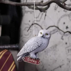 Harry Potter-jul Julekuler^Hedwig's Rest Hanging Ornament