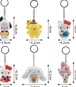 Blind boks Mystery Box^Hello Kitty and Friends Pocket Hero Trading Keychain