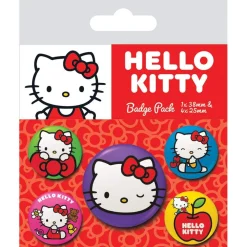 Buttons^Hello Kitty Colourful Poses Badge Pack