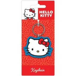 Nøkkelringer^Hello Kitty Face PVC Keychain