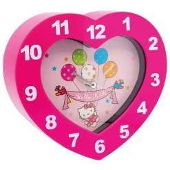Hello Kitty Heart Shaped Wall Clock* Klokker