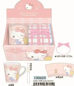 Hello Kitty Munyatto Mug With Towel* Krus