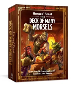 Jon Peterson Kokebøker^Heroes' Feast: The Deck of Many Morsels: 50 Cards for Conjuring Snacks, Libations, and Sweets