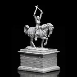 WizKids Terreng & Tilbehør^Heroic Statue (Wave 12.5) Deep Cuts Unpainted Miniature