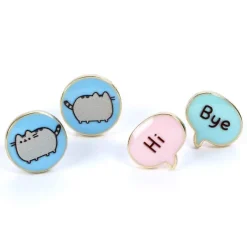 Smykker|Smykker^Hi, Bye Stud Golden Earrings