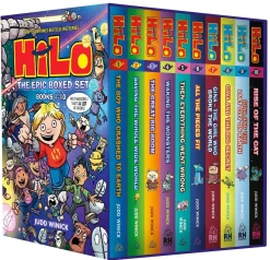Judd Winick Hilo: The Epic Boxed Set (Books 1-10): (A Graphic Novel Boxed Set)* Samlebokser