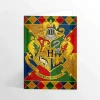 Hogwarts Crest Foiled Notecard* Kort, Bursdag & Anledning