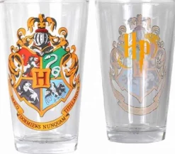 Hogwarts Large Crest Glass* Glass