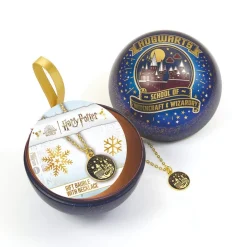 Hogwarts School of Witchcraft Gift Bauble with Necklace* Julekuler|Julepynt