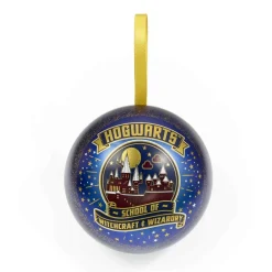 Hogwarts School of Witchcraft Gift Bauble with Necklace* Julekuler|Julepynt