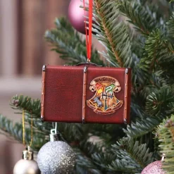 Harry Potter-jul Julekuler^Hogwarts Suitcase Hanging Ornament
