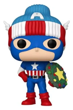 Funko POP! Marvel Funko! Pop|Julepynt^Holiday Captain America POP! Marvel Vinyl Figure