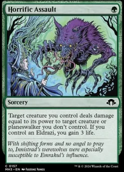 Singles (Løskort)|Singles (Løskort)^Horrific Assault (Enkeltkort)