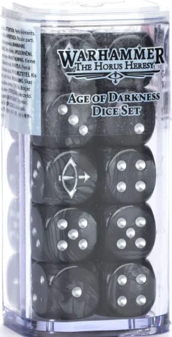 Games Workshop Andre Miniatyrspill^Horus Heresy Age of Darkness Dice Set