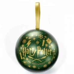 Julekuler|Julepynt^House Slytherin Gift Bauble with Necklace