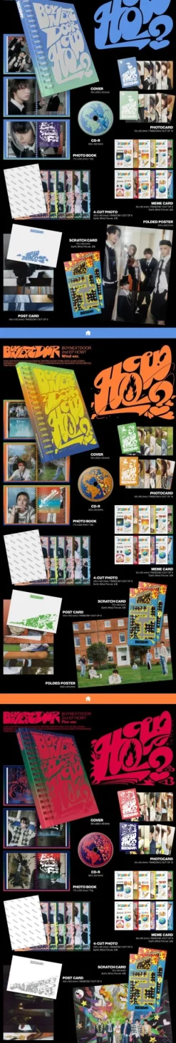 BOYNEXTDOOR Musikk|K-Pop & Musikk^HOW? (2ND EP)