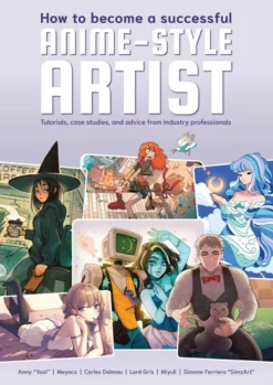 3DTotal Publishing How To Be A Professional Anime Artist* Tegnebøker|Tegne & Male