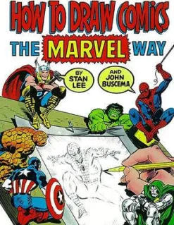 Buscema How to Draw Comics Marvel Way* Tegnebøker|Tegne & Male