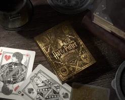 Theory11 Deluxe Playing Cards Hufflepuff Deluxe Kortstokk* Kortstokk|Klassikere