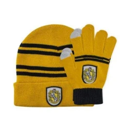 Harry Potter Hufflepuff Kids Beanie & Gloves* Hodeplagg