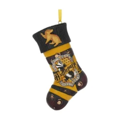Harry Potter-jul Julekuler|Julepynt^Hufflepuff Stocking Hanging Ornament