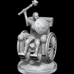 WizKids Human Clerics (Wave 18) Dungeons & Dragons Nolzurs Marvelous Unpainted Miniature Figur* Karakterer